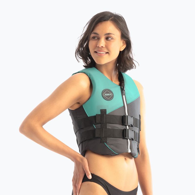 Kamizelka asekuracyjna damska JOBE Nylon Life Vest vintage/teal 11