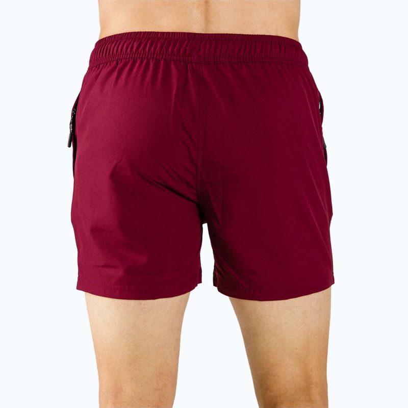 Szorty kąpielowe męskie JOBE Swimshort burgundy red 3