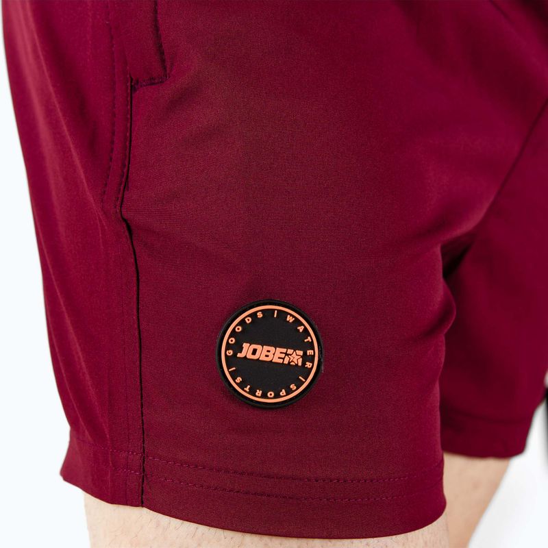 Szorty kąpielowe męskie JOBE Swimshort burgundy red 4