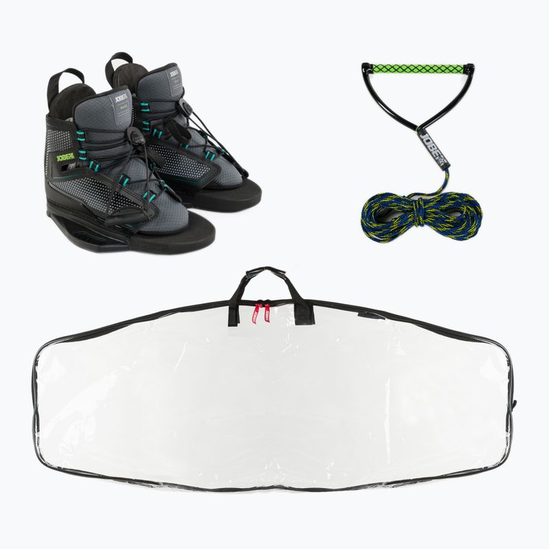 Zestaw do wakeboardu JOBE Vanity Wakeboard 136 & Maze black/blue/green 4