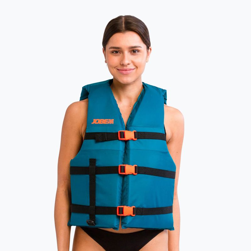 Kamizelka asekuracyjna JOBE Universal Life Vest teal 4