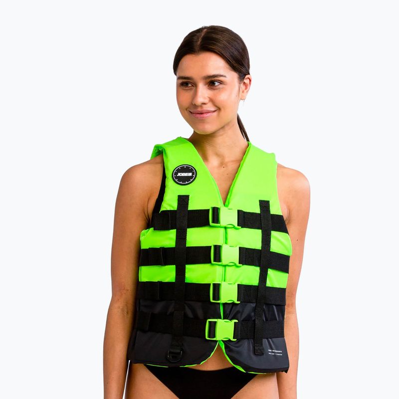 Kamizelka asekuracyjna JOBE 4 Buckle Life Vest lime 5