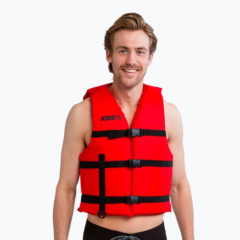 Kamizelka asekuracyjna JOBE Universal Life Vest red