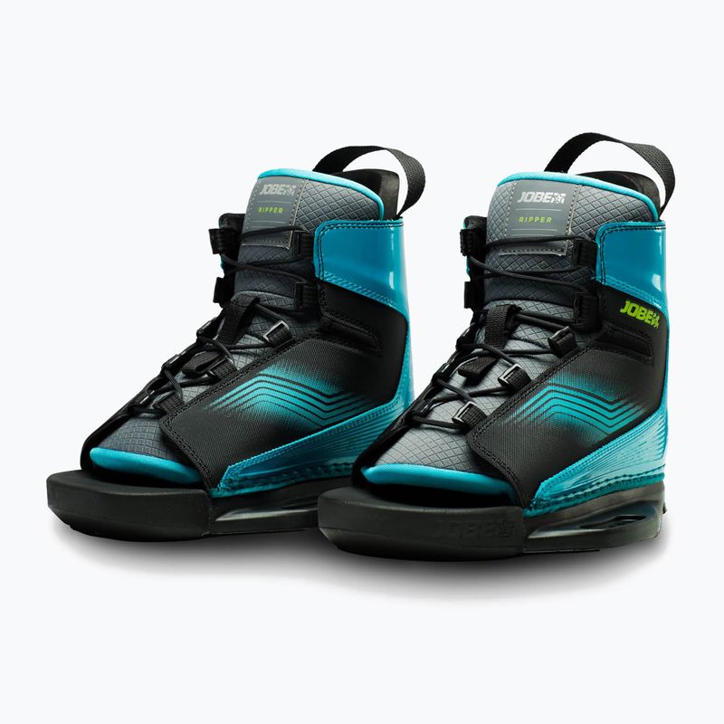 Wiązania do wakeboardu dziecięce JOBE Ripper Wakeboard blue/black 9