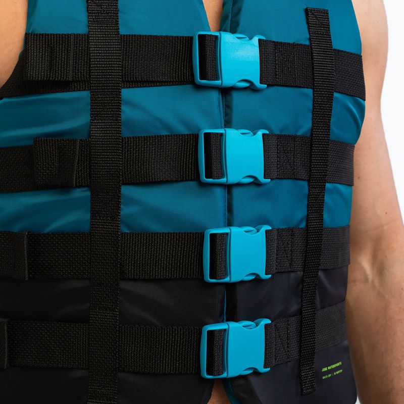 Kamizelka asekuracyjna JOBE 4 Buckle teal 3