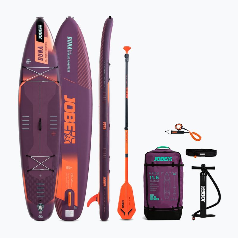 Zestaw deska SUP pompowana JOBE Aero Duna SUP Board Package 11'6" sunset purple 3