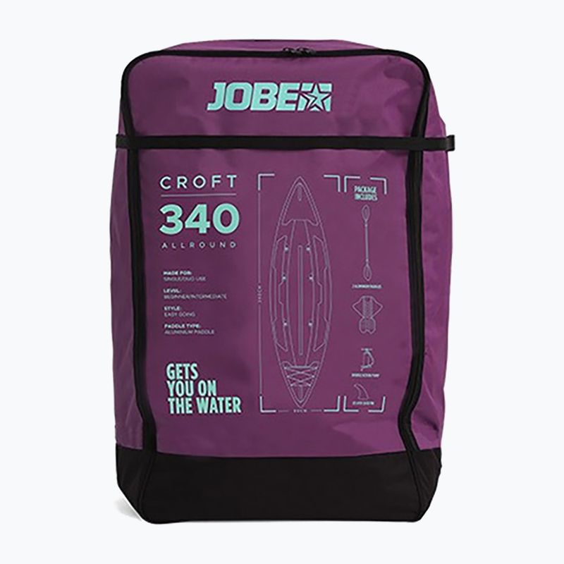 Kajak pompowany 2-osobowy JOBE Croft Inflatable Kayak Package 340 cm sunset purple 11