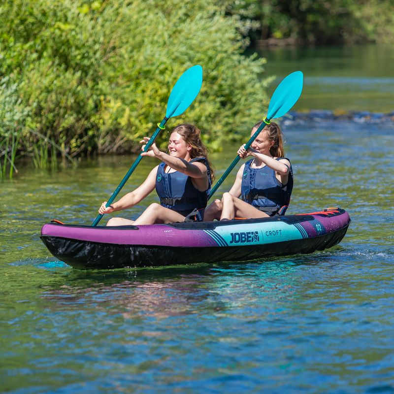 Kajak pompowany 2-osobowy JOBE Croft Inflatable Kayak Package 340 cm sunset purple 13