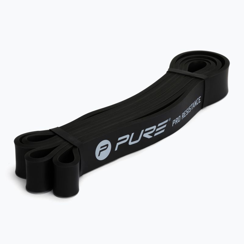 Guma do ćwiczeń Pure2Improve Pro Heavy czarna 2153