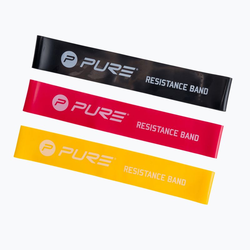 Zestaw gum oporowych Pure2Improve Mini Bands 3 szt. kolorowy 2155 2