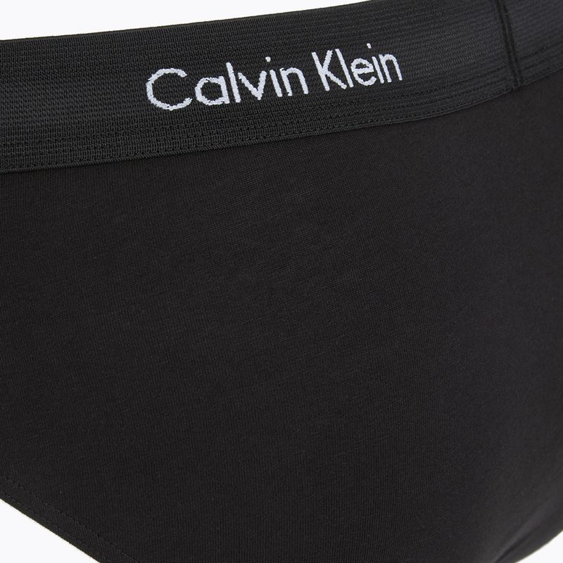 Slipy męskie Calvin Klein 0000U2661G Hip Brief 3 pary black body 4