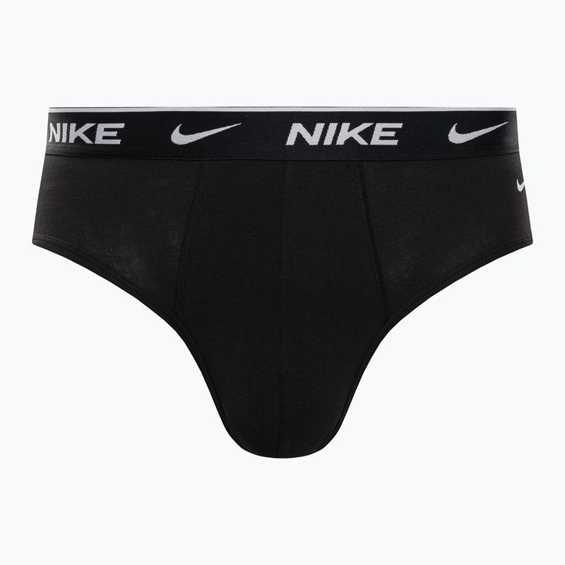 Slipy męskie Nike Everyday Cotton Stretch Brief 3 pary black