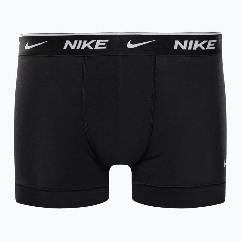 Bokserki męskie Nike Everyday Cotton Stretch Trunk 3 pary black 2