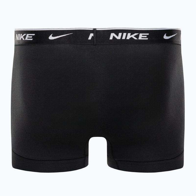 Bokserki męskie Nike Everyday Cotton Stretch Trunk 2 pary black 2