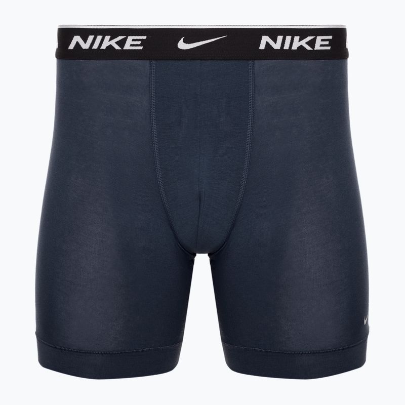 Bokserki męskie Nike Everyday Cotton Stretch 3 pary obsidian/game royal/black 2