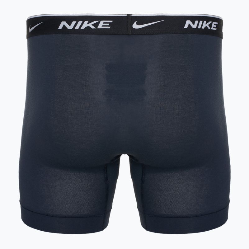 Bokserki męskie Nike Everyday Cotton Stretch 3 pary obsidian/game royal/black 5