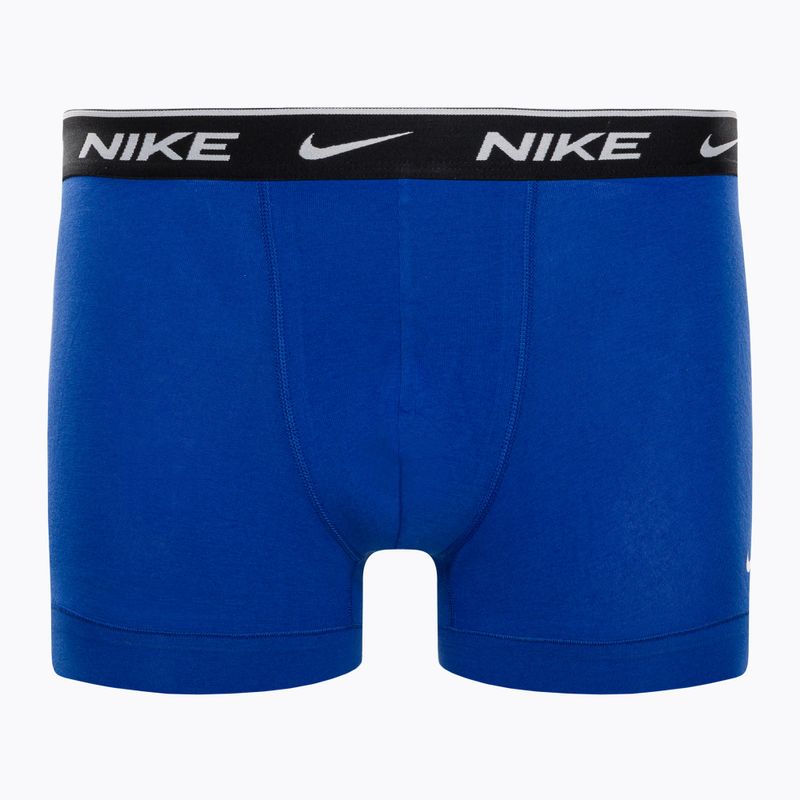 Bokserki męskie Nike Everyday Cotton Stretch Trunk 3 pary obsidian/game royal/black 8