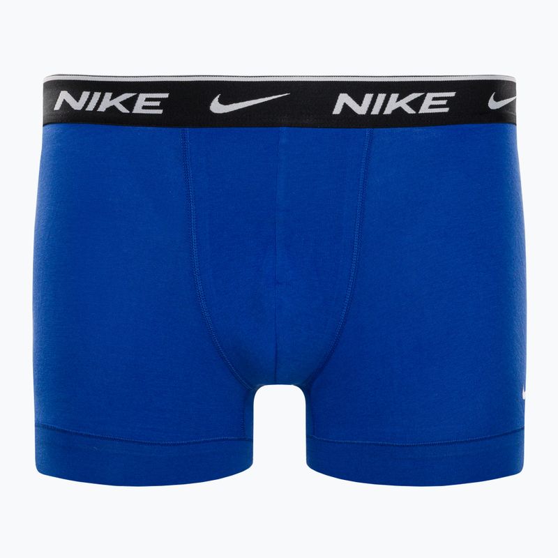 Bokserki męskie Nike Everyday Cotton Stretch Trunk 2 pary obsidian/game royal 2