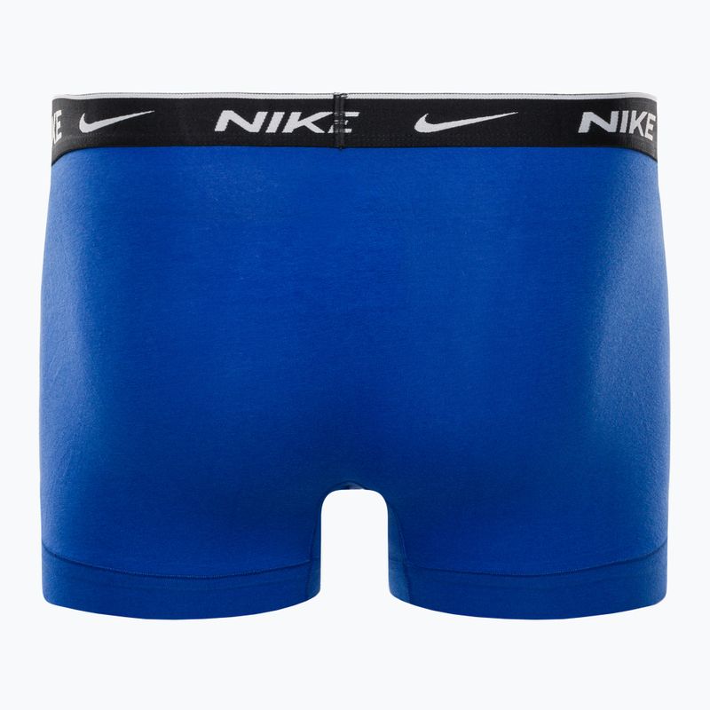 Bokserki męskie Nike Everyday Cotton Stretch Trunk 2 pary obsidian/game royal 3