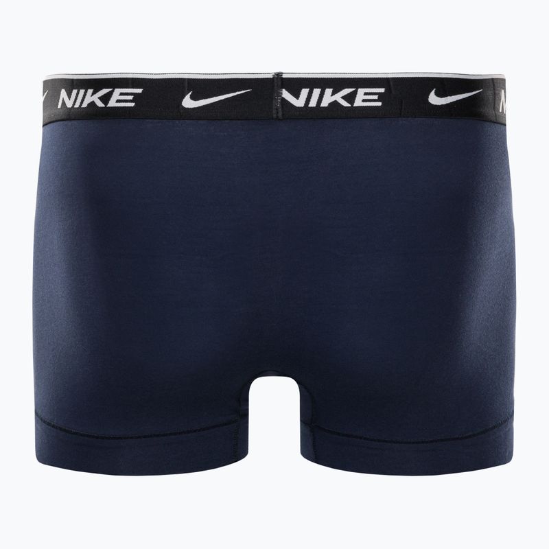 Bokserki męskie Nike Everyday Cotton Stretch Trunk 2 pary obsidian/game royal 6