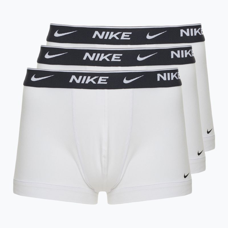 Bokserki męskie Nike Everyday Cotton Stretch Trunk 3 pary white