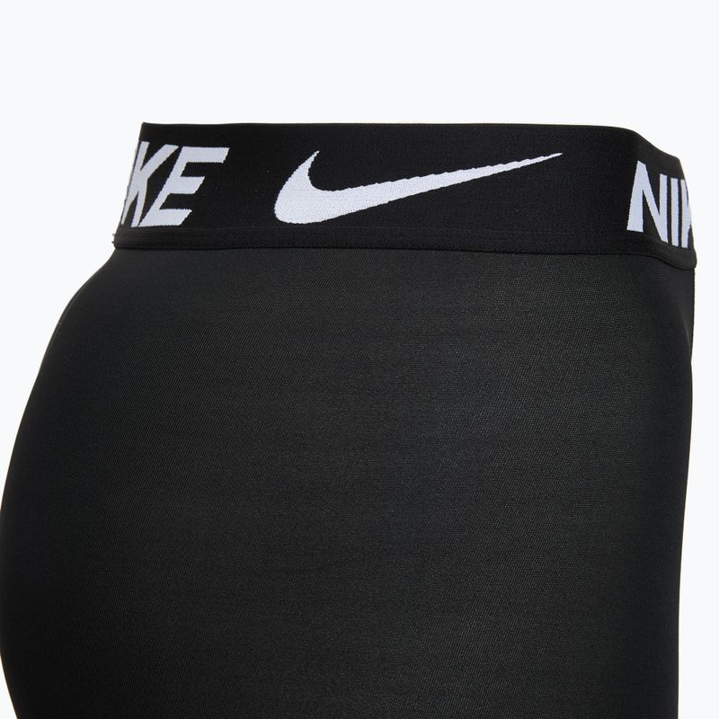 Bokserki męskie Nike Boxer Brief Long Black / Black 3