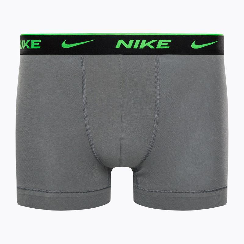 Bokserki męskie Nike Everyday Cotton Stretch Trunk 3 pary geo block print/cool grey/black 5