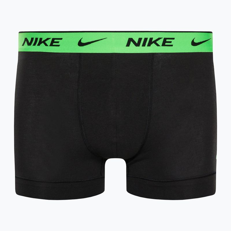 Bokserki męskie Nike Everyday Cotton Stretch Trunk 3 pary geo block print/cool grey/black 8