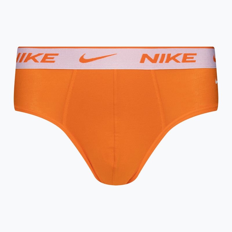 Slipy męskie Nike Everyday Cotton Stretch Brief 3 pary blue/red/orange 2