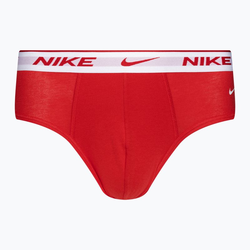 Slipy męskie Nike Everyday Cotton Stretch Brief 3 pary blue/red/orange 3