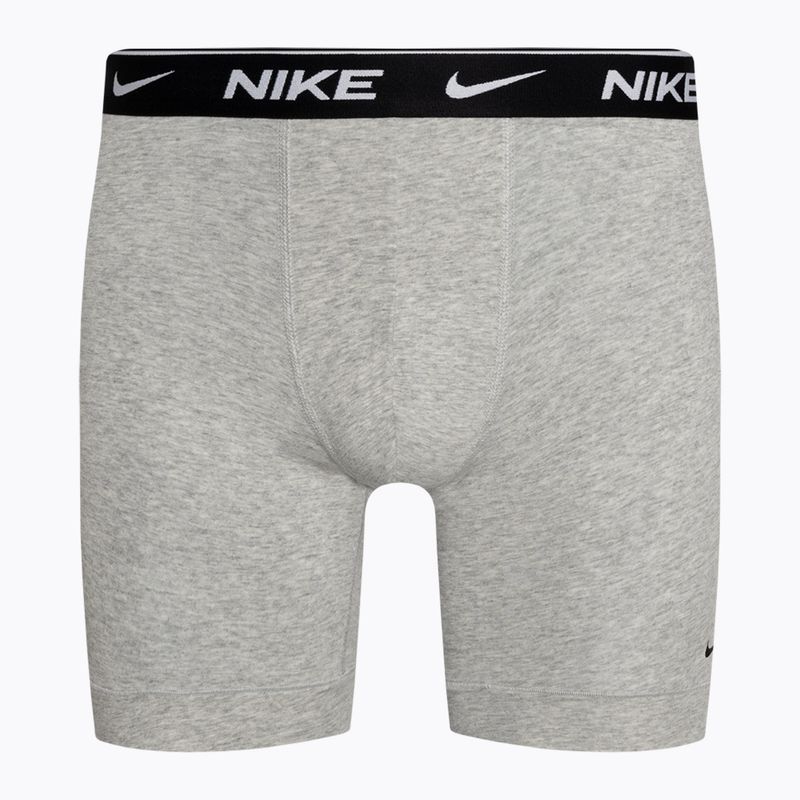 Bokserki męskie Nike Everyday Cotton Stretch 3 pary pear/heather grey/black 3