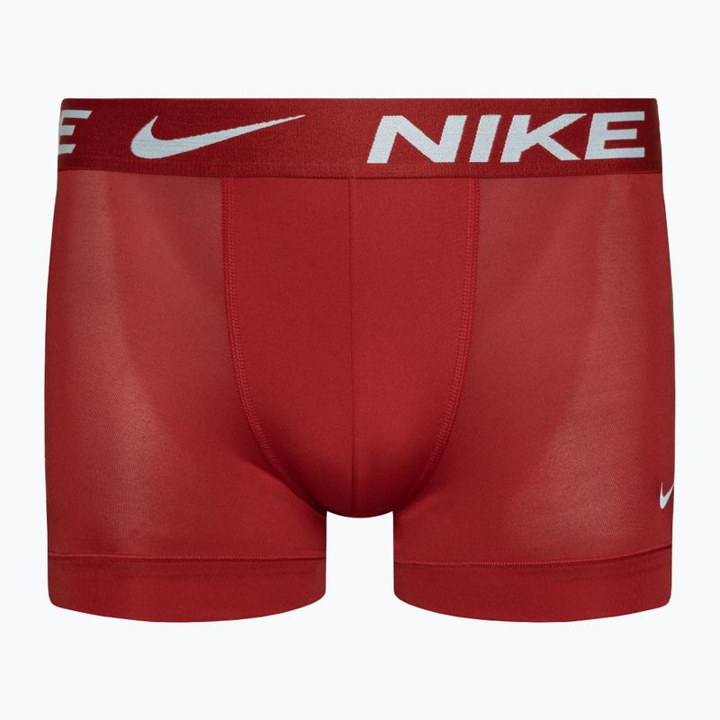 Bokserki męskie Nike Dri-Fit Essential Micro Trunk 3 pary blue/red/white 3