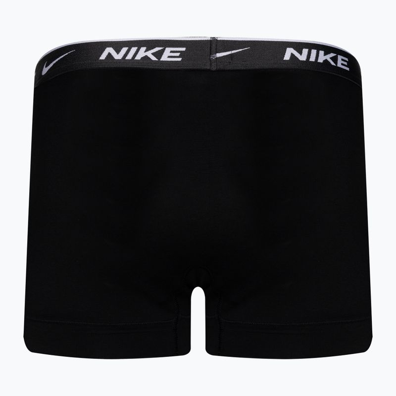 Bokserki męskie Nike Everyday Cotton Stretch Trunk 3 pary black/violet/orange 5