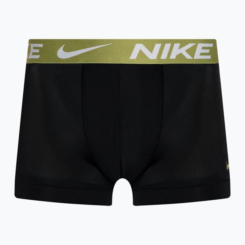 Bokserki męskie Nike Dri-Fit Essential Micro Trunk 3 pary black/star blue/pear/anthracite 3