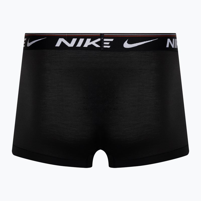 Bokserki męskie Nike Dri-FIT Ultra Comfort Trunk 3 pary black/black/black 2