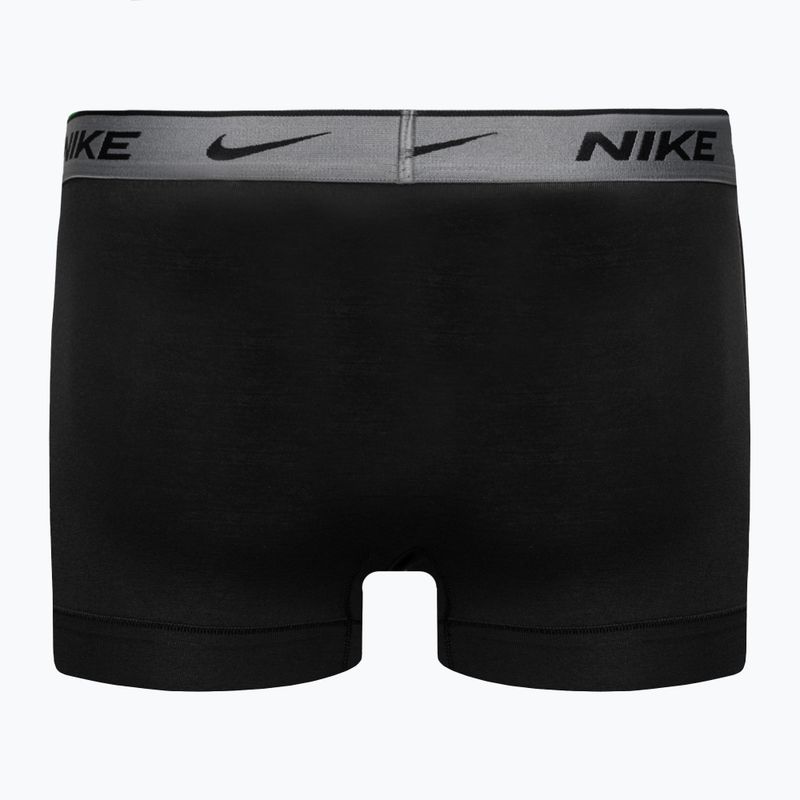 Bokserki męskie Nike Everyday Cotton Stretch Trunk 3 pary grey/orange/yellow 5