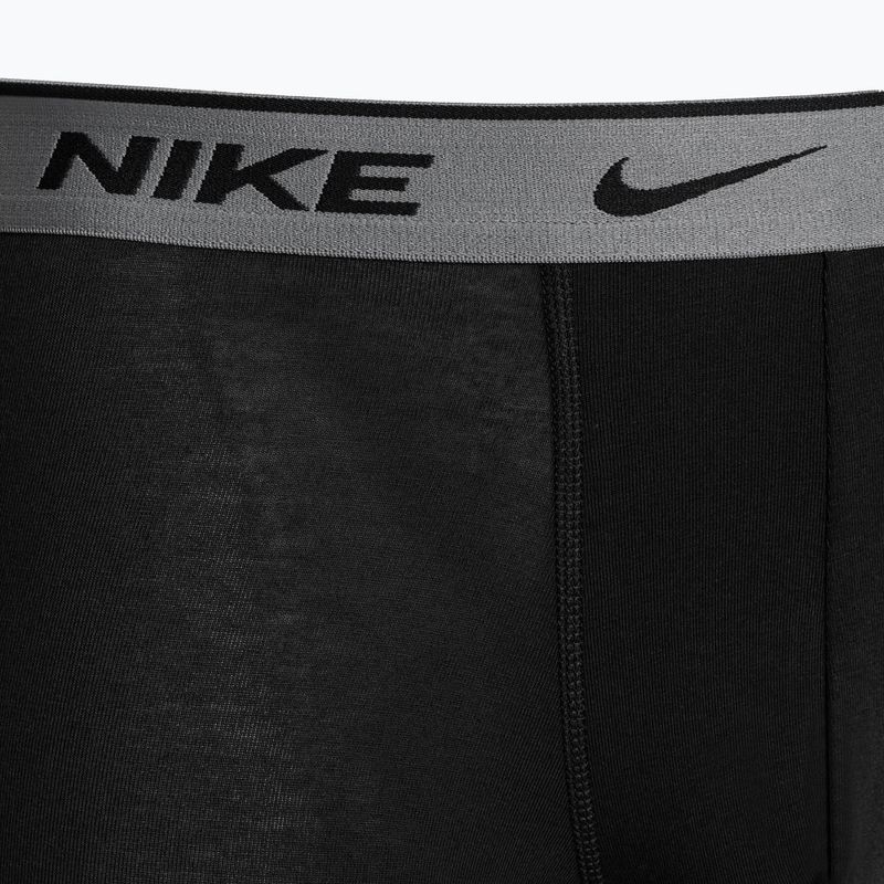 Bokserki męskie Nike Everyday Cotton Stretch Trunk 3 pary grey/orange/yellow 6