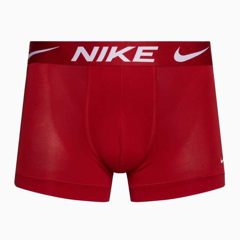 Bokserki męskie Nike Dri-Fit Essential Micro Trunk 3 pary black/red/blue 2