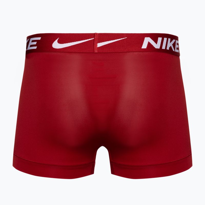 Bokserki męskie Nike Dri-Fit Essential Micro Trunk 3 pary black/red/blue 5
