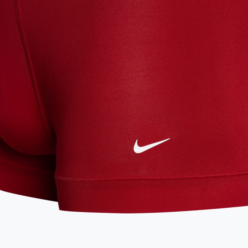 Bokserki męskie Nike Dri-Fit Essential Micro Trunk 3 pary black/red/blue 7