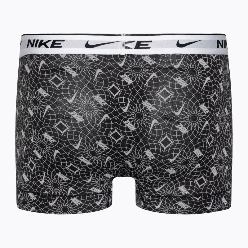 Bokserki męskie Nike Everyday Cotton Stretch Trunk 3 pary black/blue/grey 5