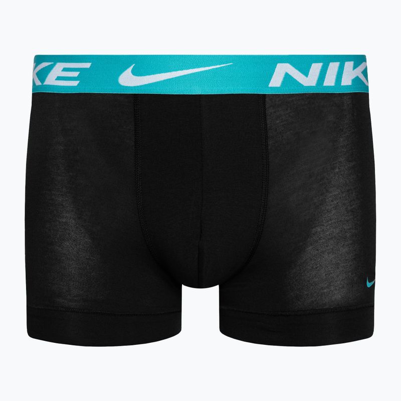 Bokserki męskie Nike Dri-Fit Essential Micro Trunk 3 pary blue/navy/yellow 2