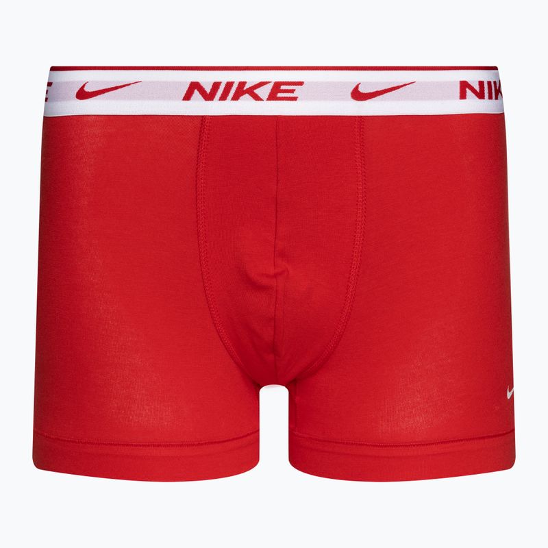 Bokserki męskie Nike Everyday Cotton Stretch Trunk 3 pary blue/orange/red 3