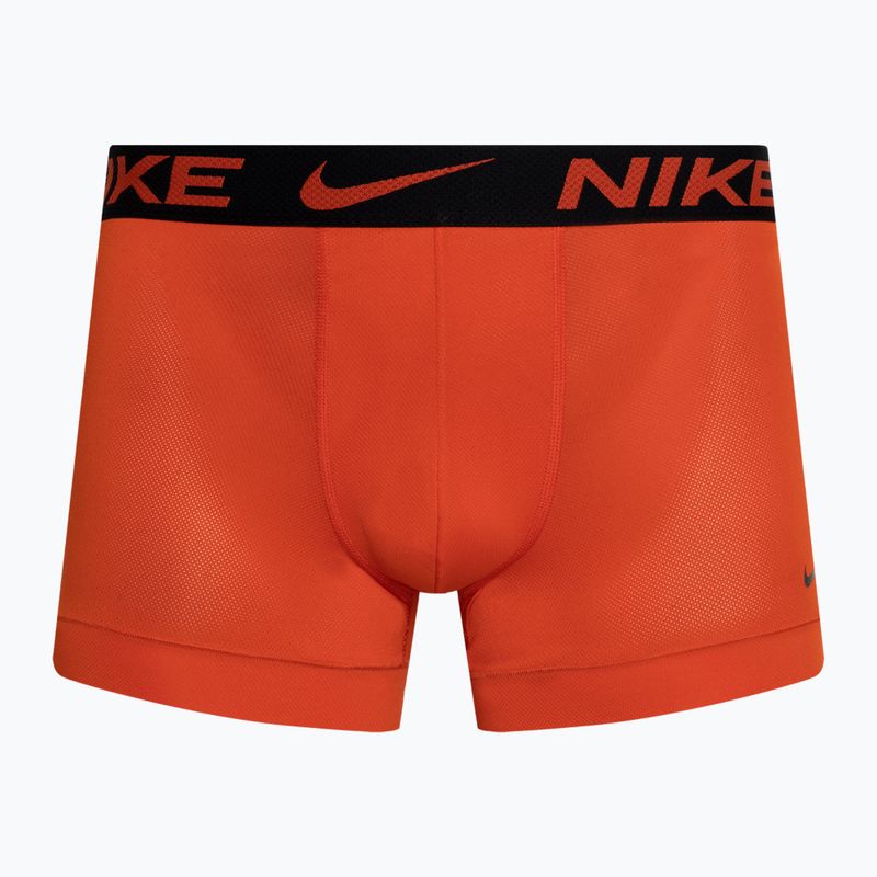 Bokserki męskie Nike Dri-FIT Cotton Trunk 3 pary picante red/laser fuchsia/black 2