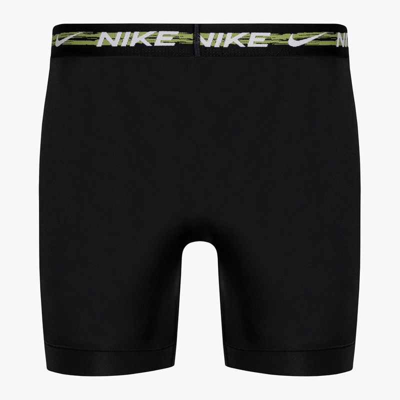 Bokserki męskie Nike Dri-FIT Ultra-Stretch Micro Brief 3 pary laser fuchsia/court blue/black 2