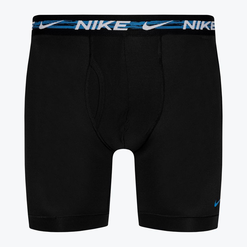Bokserki męskie Nike Dri-FIT Ultra-Stretch Micro Brief 3 pary laser fuchsia/court blue/black 5