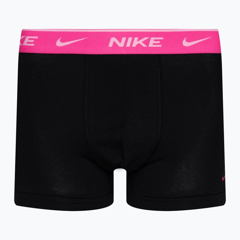 Bokserki męskie Nike Everyday Cotton Stretch Trunk 3 pary blue/turquoise/pink 4