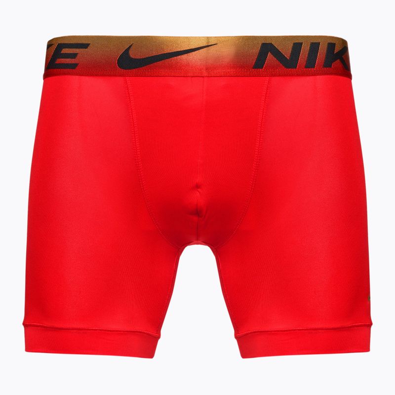 Bokserki męskie Nike Dri-Fit Essential Micro Boxer Brief 3 pary black/rem/black metalic gold 3