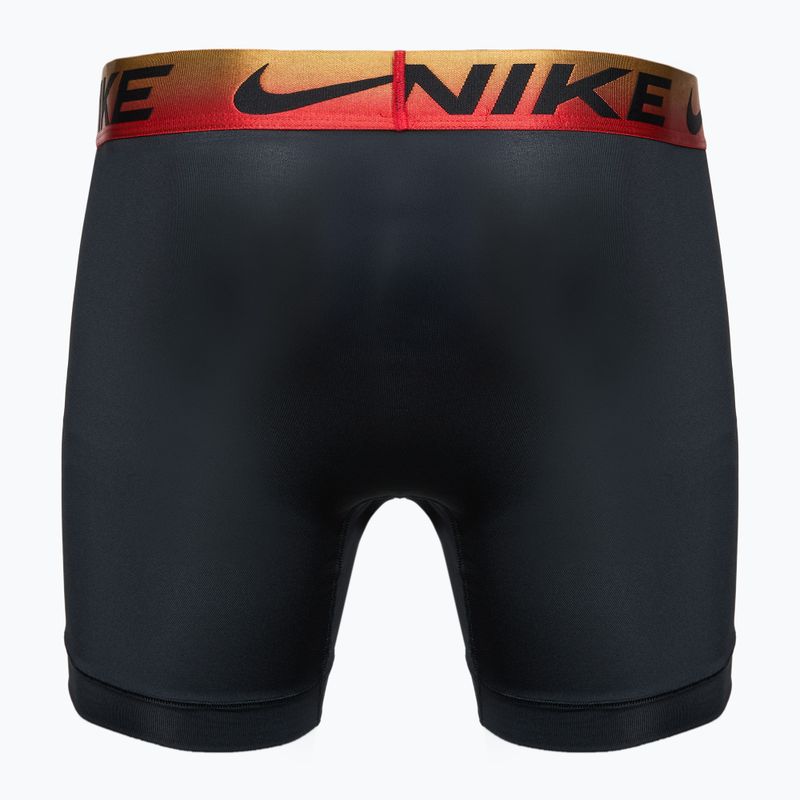 Bokserki męskie Nike Dri-Fit Essential Micro Boxer Brief 3 pary black/rem/black metalic gold 4