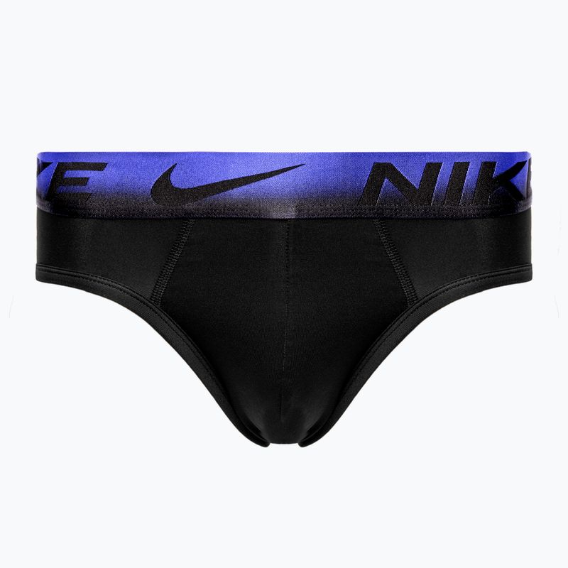 Slipy męskie Nike Essential Micro Boxer Brief 3 pary black/grey/ deep red 3